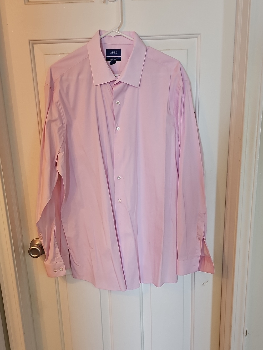 Apt. 9 Light Pink Long-Sleeve Dress Shirt